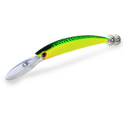 DTD Trolling Turbo Skusa DD Τεχνητό Δόλωμα Ψαράκι 11cm Green Yellow