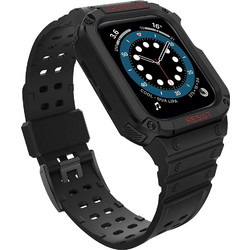 Hurtel Protect Λουράκι Σιλικόνης Black (Apple Watch 38 / 40 / 41mm)