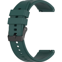 Techsuit Watchband W026 Λουράκι Σιλικόνης Green (Universal 20mm)