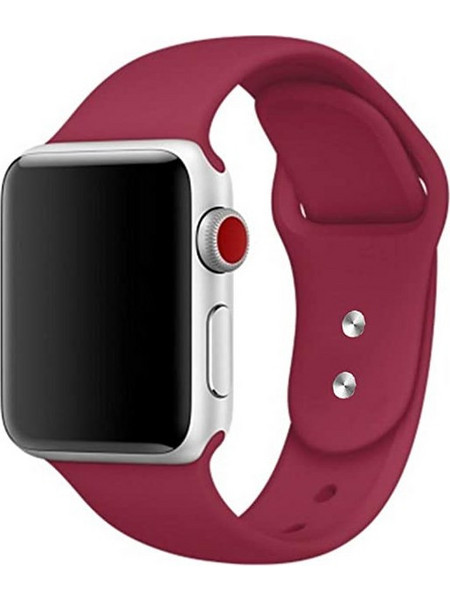 Λουράκι Σιλικόνης Burgundy (Apple Watch 42 / 44 / 45 / 49mm)
