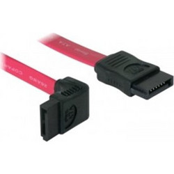 DeLOCK 84249 Καλώδιο Σκληρού Δίσκου 7-Pin SATA III to 7-Pin SATA III 0.3m Red