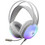 White Shark GH-2444 Gaming Headset Over Ear White