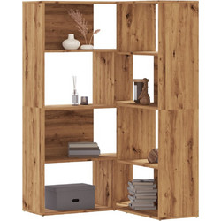 vidaXL Γωνιακή Βιβλιοθήκη 85x85x140cm 3307818