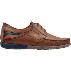 Boxer Ανδρικά Μοκασίνια Boat Shoes Δερμάτινα Ταμπά 21314-15-019