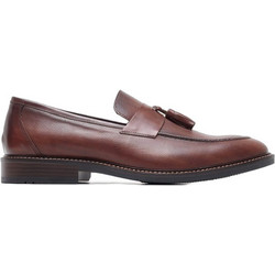 Damiani Ανδρικά Μοκασίνια Loafers Δερμάτινα Καφέ 4404