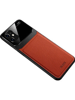 Bodycell Plexiglass Back Cover Brown (iPhone 11)