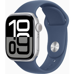 Apple Watch Series 10 Cellular 42mm Aluminum Silver / Denim