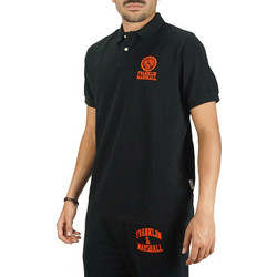 Franklin & Marshall Ανδρική Μπλούζα Polo Κοντομάνικη Μαύρη JM6005.000.3005P01-098