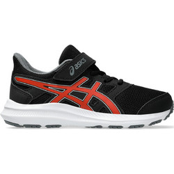 ASICS Jolt 4 PS Παιδικά Αθλητικά Παπούτσια για Τρέξιμο Μαύρα Κόκκινα 1014A299-008