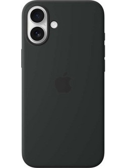 Apple Silicone MagSafe Back Cover Black (iPhone 16 Plus)