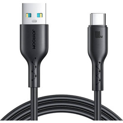 Joyroom SA26-AC6 USB-A to USB-C 100W 1m Black 6941237110046