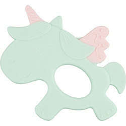 Canpol Babies Unicorn Μασητικό Σιλικόνης Green