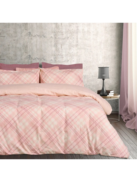 Das Home Σετ Σεντόνια Μονά Φανελένια 170x260 Flannel 9638 Ecru Nude