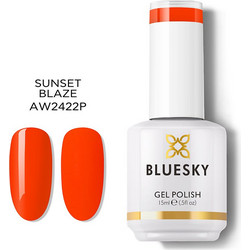 Bluesky AW2422 Sunset Blaze Ημιμόνιμο Βερνίκι Νυχιών 15ml