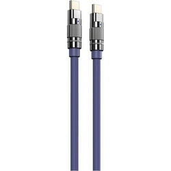 Remax USB-C to USB-C 100W 1.2m Purple RC-C055