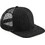 Beechfield Original Ανδρικό Καπέλο Jockey με Δίχτυ Snapback Υφασμάτινο Μαύρο B664