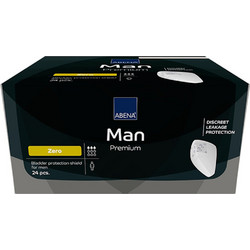 Abena Man Premium Zero Επίθεμα Ακράτειας 3 Σταγόνες 24τμχ