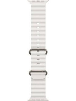 KLGO Λουράκι Σιλικόνης White (Apple Watch 42 / 44 / 45 / 49mm)