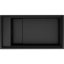 Elleci Dialogo 360 Workstation K86 Black Υποκαθήμενος Νεροχύτης Γρανίτη Αντιστρεφόμενος