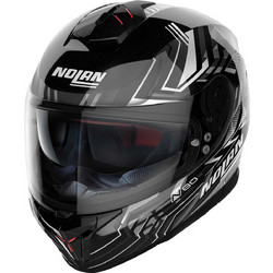 Nolan N80-8 Black White Κράνος Μηχανής Full Face