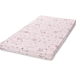 Lorelli Ballerina Bear Pink Στρώμα Foam Κούνιας 70x140x9cm