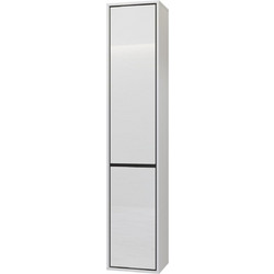PoliHome Cove Plus Κρεμαστή Στήλη Μπάνιου MDF Λευκή 162785009