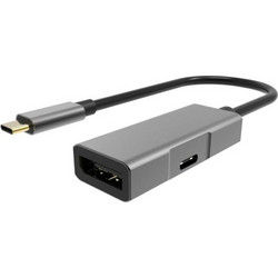 Powertech PTH-054 USB-C Docking Station με DisplayPort / HDMI 4K PD