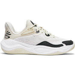 Under Armour Γυναικεία Αθλητικά Παπούτσια για Μπάσκετ Εκρού 3028192-100