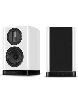 Wharfedale Aura 1 Ζεύγος Ηχείων Hi-Fi Βιβλιοθήκης 100W 2 Δρόμων High Gloss White