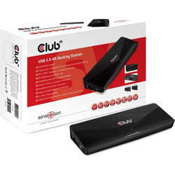 CLUB3D CSV-3103D USB-A Docking Station με DisplayPort / HDMI 4K Ethernet