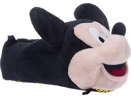 De Fonseca Mickey Χειμερινές Παιδικές Παντόφλες για Αγόρια Μαύρες K81
