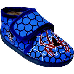 Υφαντίδης Spider-Man Χειμερινές Παιδικές Παντόφλες Μποτάκια για Αγόρια Μπλε 805139