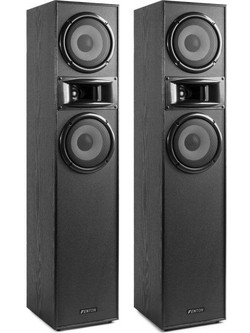 Fenton SHF700B Ζεύγος Ηχείων Hi-Fi Δαπέδου 200W 3 Δρόμων Black