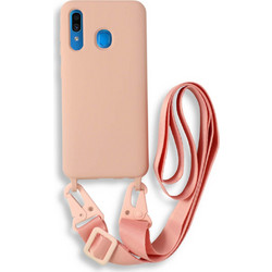 Bodycell Color Silicon Strap Pink (Samsung Galaxy A30)