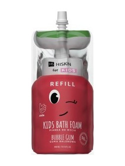 HISKIN Bubble Gum Παιδικό Αφρόλουτρο σε Mousse Refill 300ml