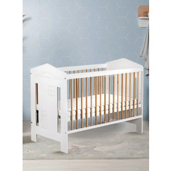 Klups Ida Πολυμορφική Κούνια για Στρώμα 60x120cm Λευκή 15-5005967-01