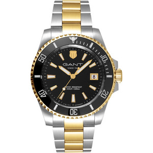 Gant Prestige Ανδρικό Ρολόι με Ασημί Χρυσό Μεταλλικό Μπρασελέ P250002