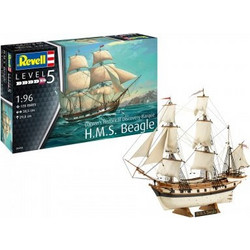 Revell H.M.S. Beagle Συναρμολογούμενο Πλαστικό Μοντέλο Καραβιού 1:96