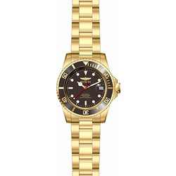 Invicta Pro Diver Ανδρικό Ρολόι Αυτόματο με Χρυσό Μεταλλικό Μπρασελέ 47643