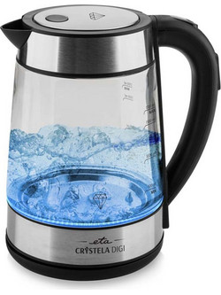 ETA Crystela Digi 715390000 Γυάλινος Βραστήρας 1.7lt 2200W