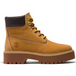 Timberland Γυναικεία Αρβυλάκια Suede Ταμπά με Χοντρό Χαμηλό Τακούνι TB1A5RJD-231