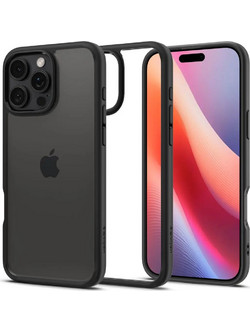 Spigen Ultra Hybrid Back Cover Matte Black (iPhone 16 Pro Max)