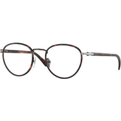 Persol PO2410VJ 992 Ανδρικός Σκελετός Γυαλιών Οράσεως Μεταλλικός Καφέ