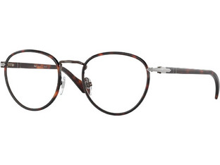 Persol PO2410VJ 992 Ανδρικός Σκελετός Γυαλιών Οράσεως Μεταλλικός Καφέ