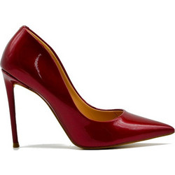 Steve Madden Vala Γόβες Λουστρίνι με Τακούνι Στιλέτο Μπορντό