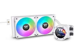Thermaltake TH240 V2 Ultra EX Snow Υδρόψυξη CPU 120mm ARGB για Socket AM2 / AM2+ / AM3 / AM3+ / FM1 / FM2 / 115x / 2011 / 2066 / 2011-3 / AM4 / FM2+ / 1200