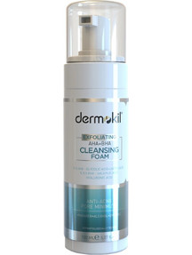 Dermokil Aha & Bha Ενυδατικός Αφρός Καθαρισμού Προσώπου για Ακμή 150ml