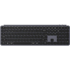 Keychron B6 Pro Ultraslim Grey Ασύρματο Πληκτρολόγιο