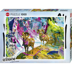 Puzzle Heye Puzzle Rebrush! Big Horns 1000 Κομμάτια