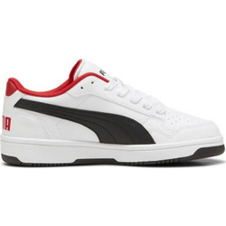 Puma Παιδικά Sneakers Λευκά Κόκκινα Μαύρα 398993-08
